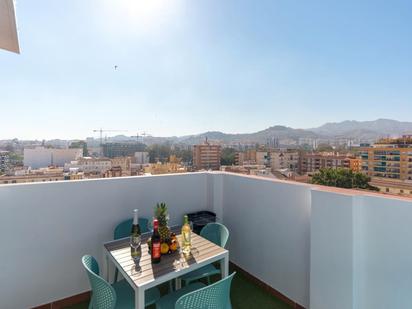 Terrace of Attic for sale in Málaga Capital  with Air Conditioner, Terrace and Furnished