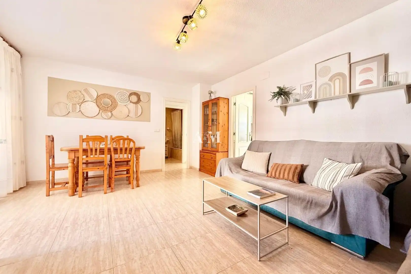 Wohnzimmer von Wohnung zur Miete in Playa de las Gaviotas - El Pedrucho