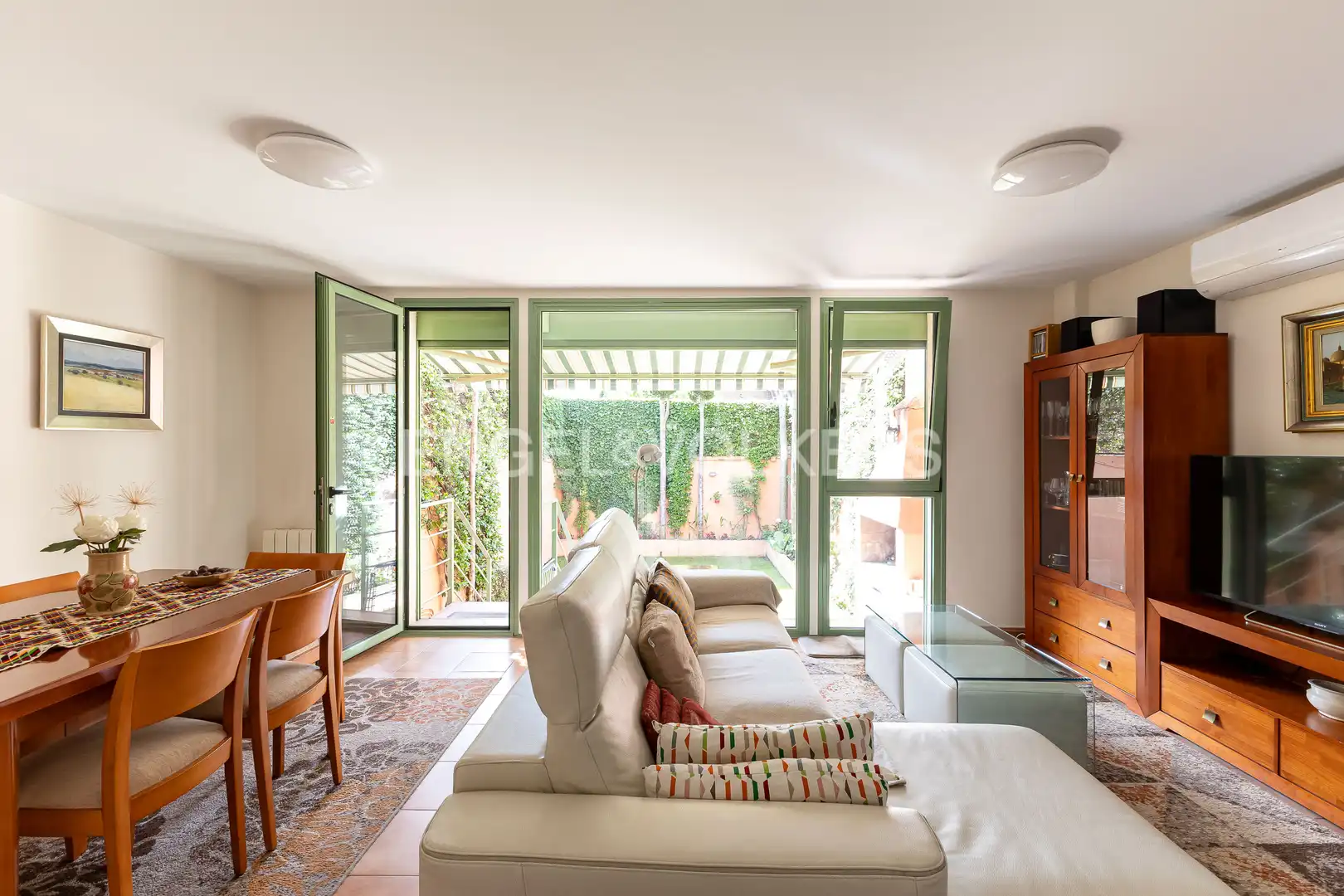 Garden of Detached homes for sale in Madrid  with Air Conditioner, Heating and Private garden