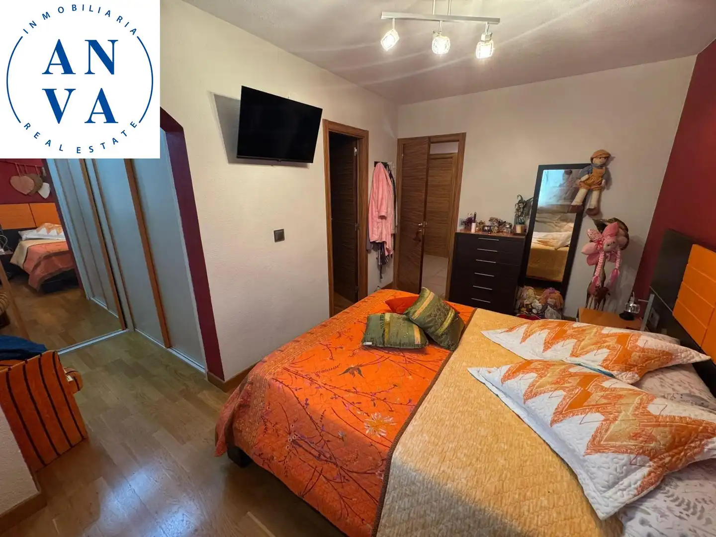 Schlafzimmer von Haus oder Chalet zum Verkauf in Sant Joan d'Alacant mit Klimaanlage, Privatgarten und Abstellraum