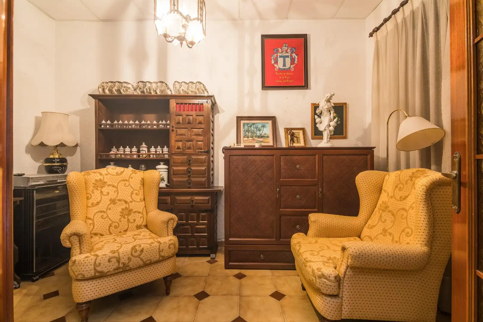 Sala de estar de Casa o chalet en venta en Elche / Elx con Terraza y Balcón