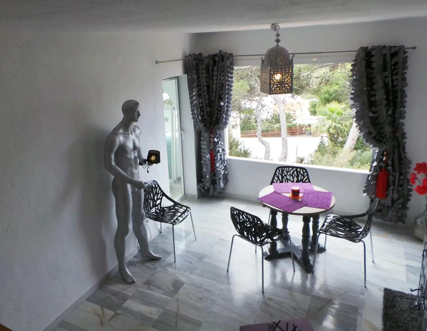 Comedor de Apartamento en venta en Sant Josep de sa Talaia con Calefacción, Jardín privado y Terraza