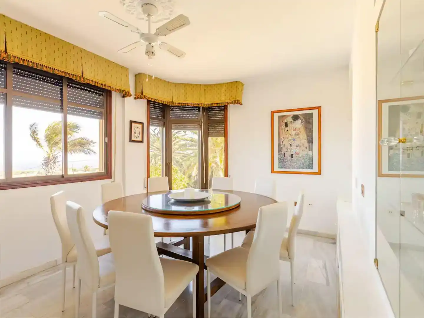 Dining room of Houses for rent in Güímar  with Private garden, Parquet flooring and Swimming Pool