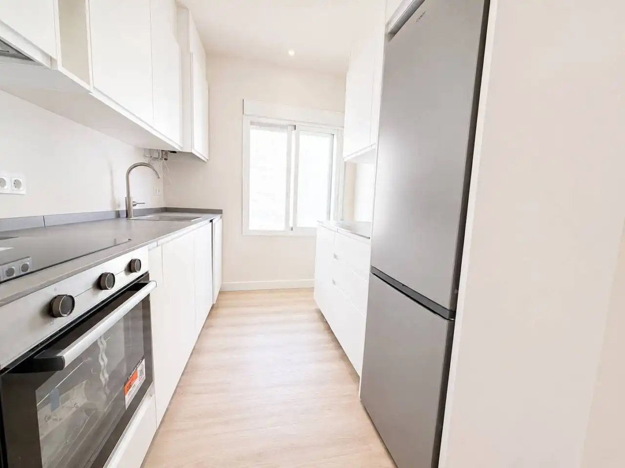 Kitchen of Flat for sale in  Logroño  with Heating and Parquet flooring