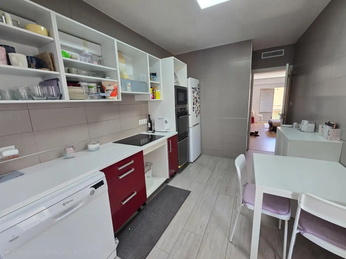 Cocina de Piso en venta en  Palma de Mallorca con Aire acondicionado, Parquet y Balcón