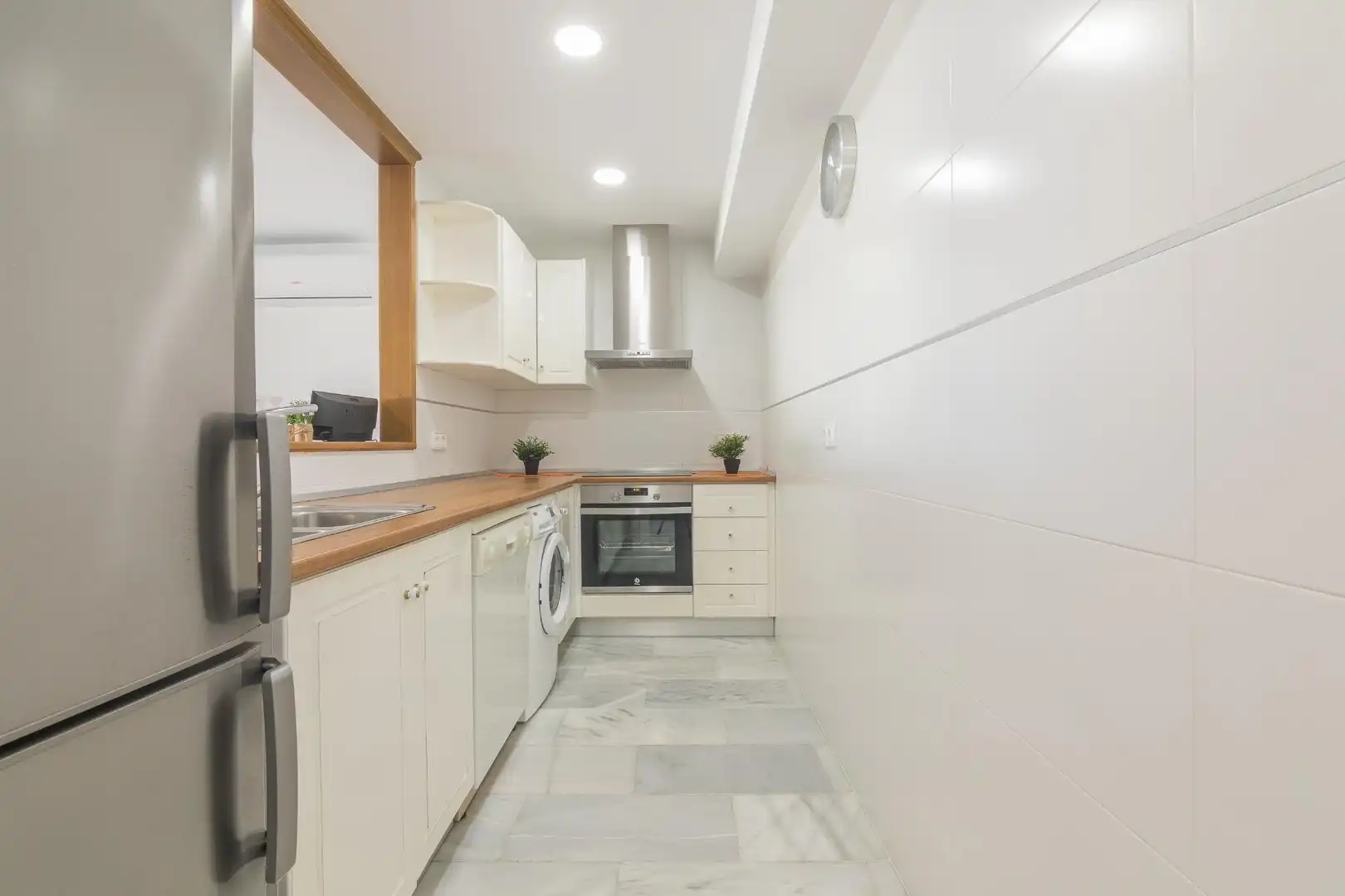 Cocina de Casa o chalet en venta en Santa Pola con Aire acondicionado, Calefacción y Jardín privado