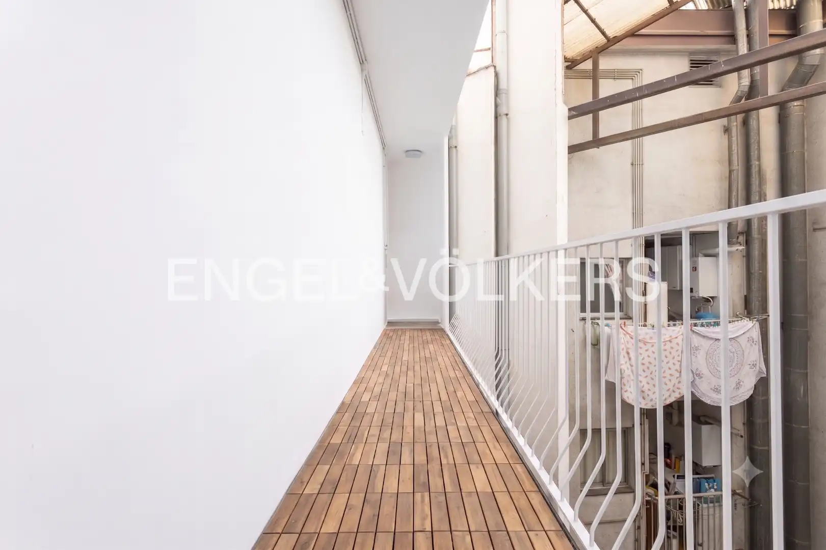 Balcony of Flat for sale in Barcelona  with Air Conditioner, Heating and Parquet flooring