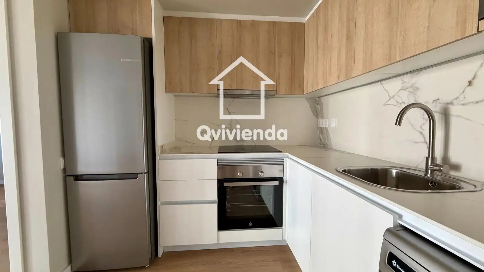 Cocina de Piso de alquiler en Terrassa con Aire acondicionado, Calefacción y Parquet