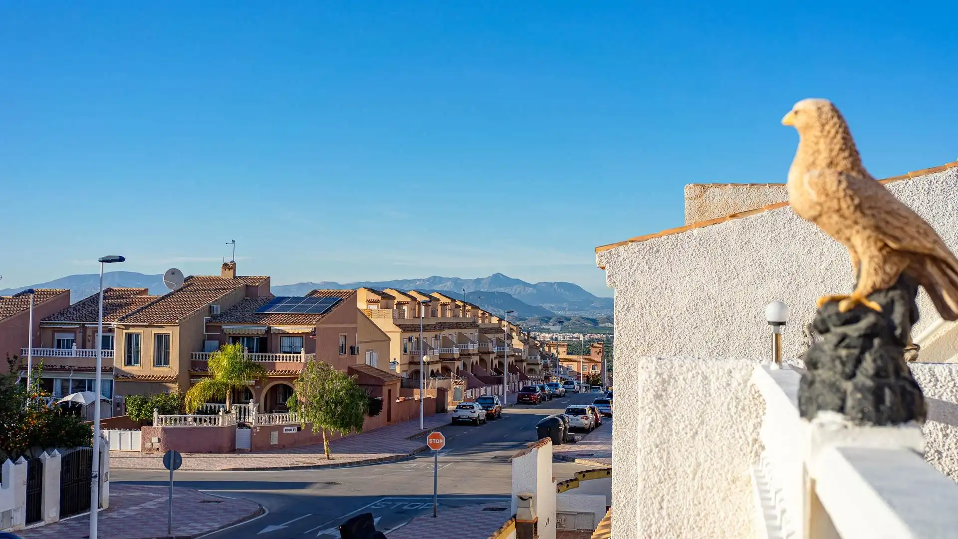 Vista exterior de Casa o chalet en venta en Santa Pola con Jardín privado, Terraza y Piscina comunitaria
