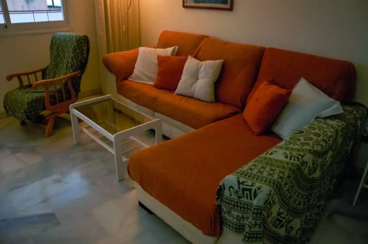Living room of Flat for sale in Málaga  with Balcony