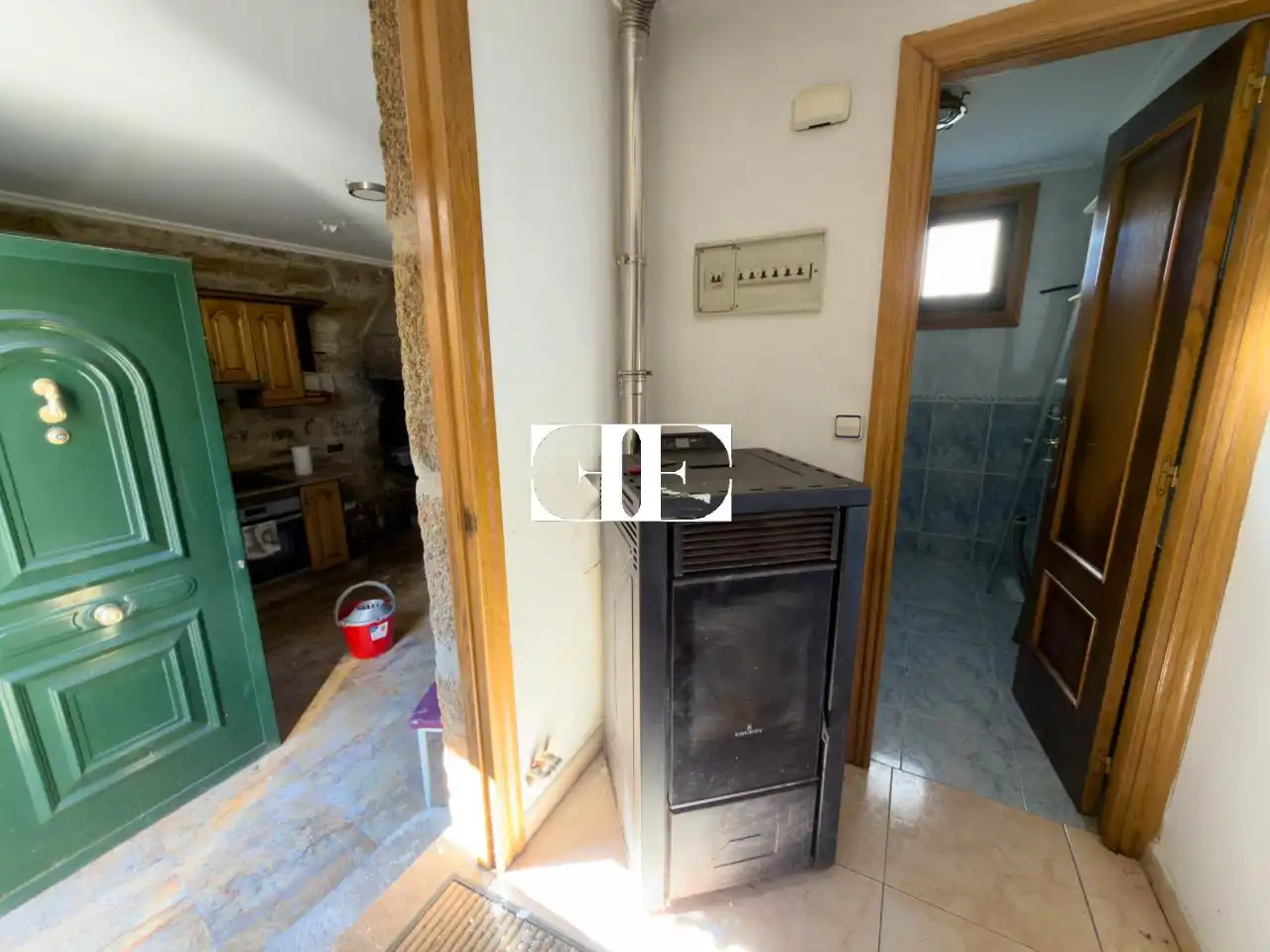 Cocina de Casa o chalet en venta en Redondela con Calefacción y Jardín privado
