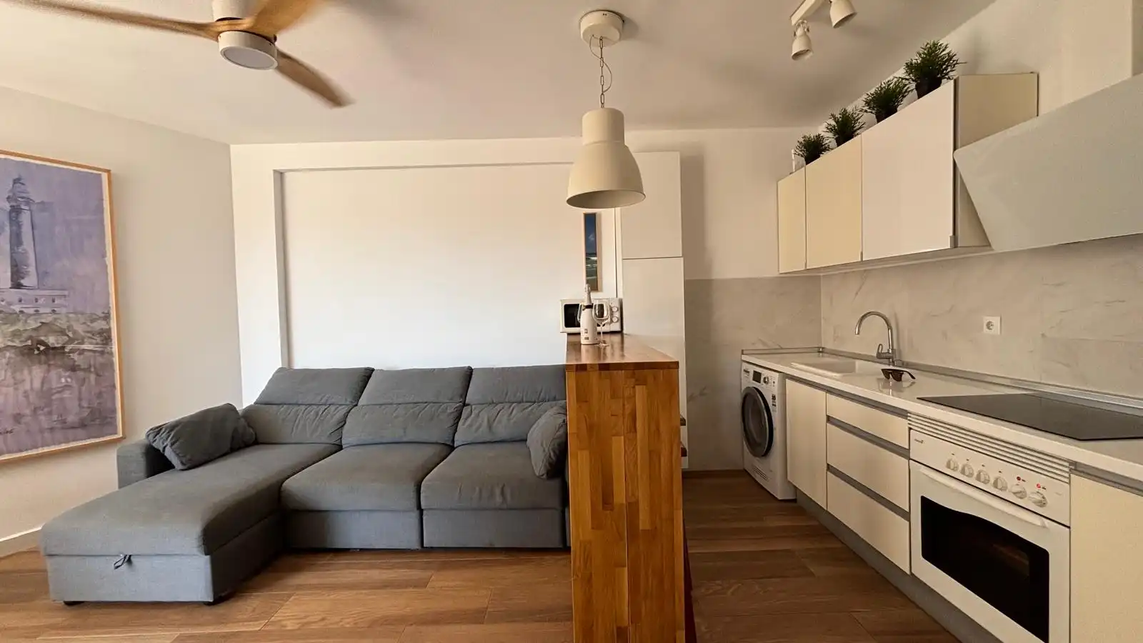 Wohnzimmer von Wohnungen zum Verkauf in Cartagena mit Klimaanlage, Heizung und Terrasse