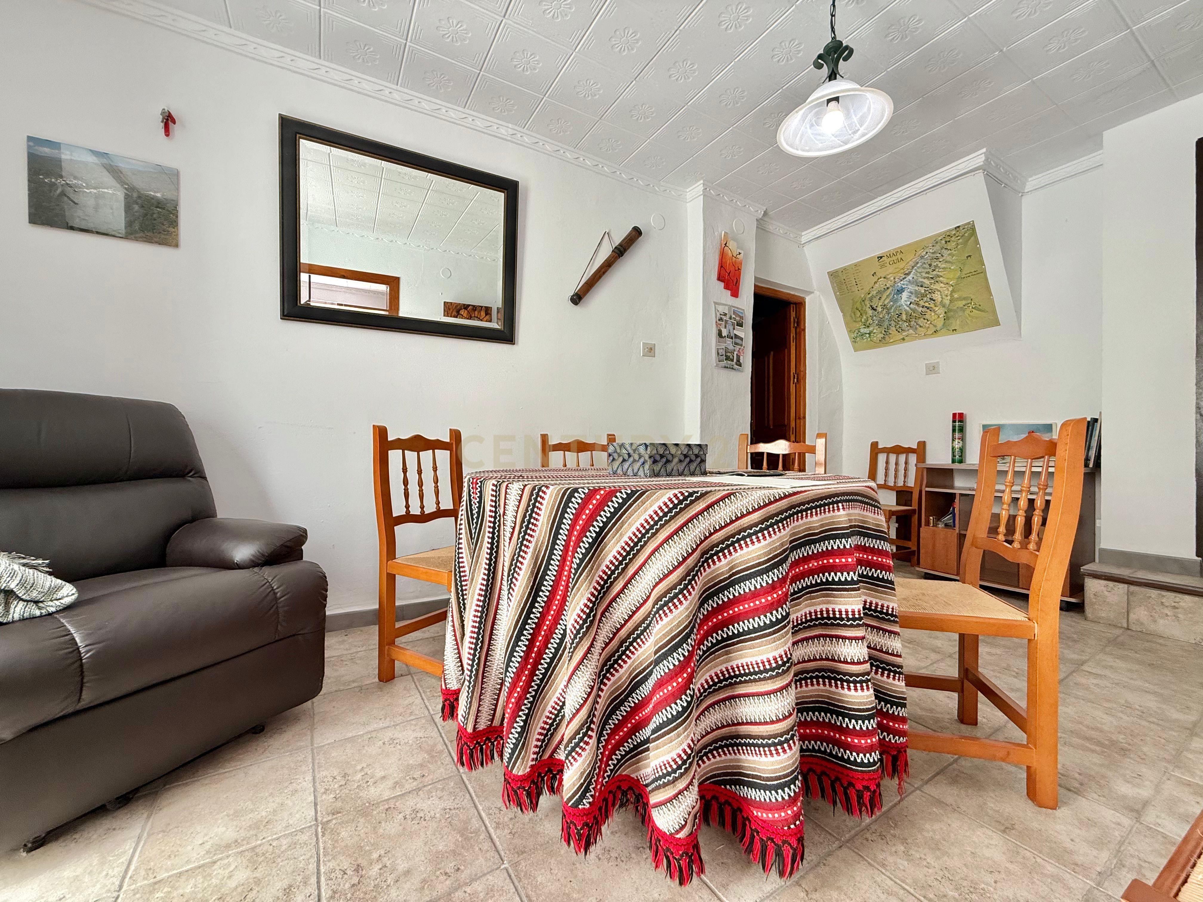 Dining room of House or chalet for sale in Válor  with Storage room, Washing machine and TV
