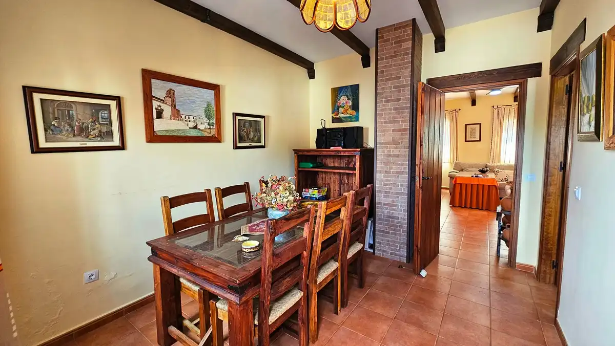 Comedor de Casa adosada en venta en Cortelazor con Trastero, Amueblado y Balcón