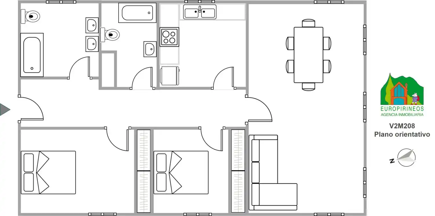 Flat for sale in San Juan de Plan, Huesca
