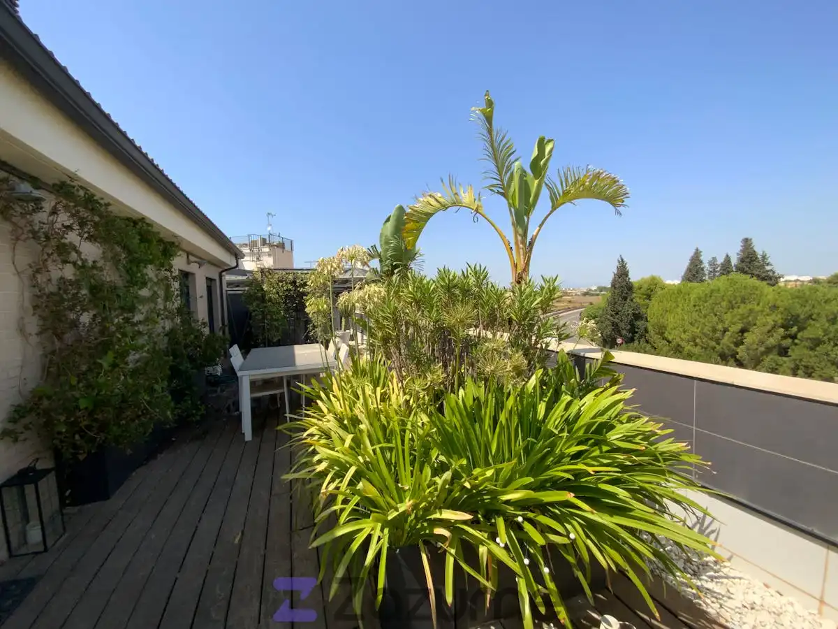 Terraza de Ático de alquiler en Paiporta con Aire acondicionado, Calefacción y Parquet