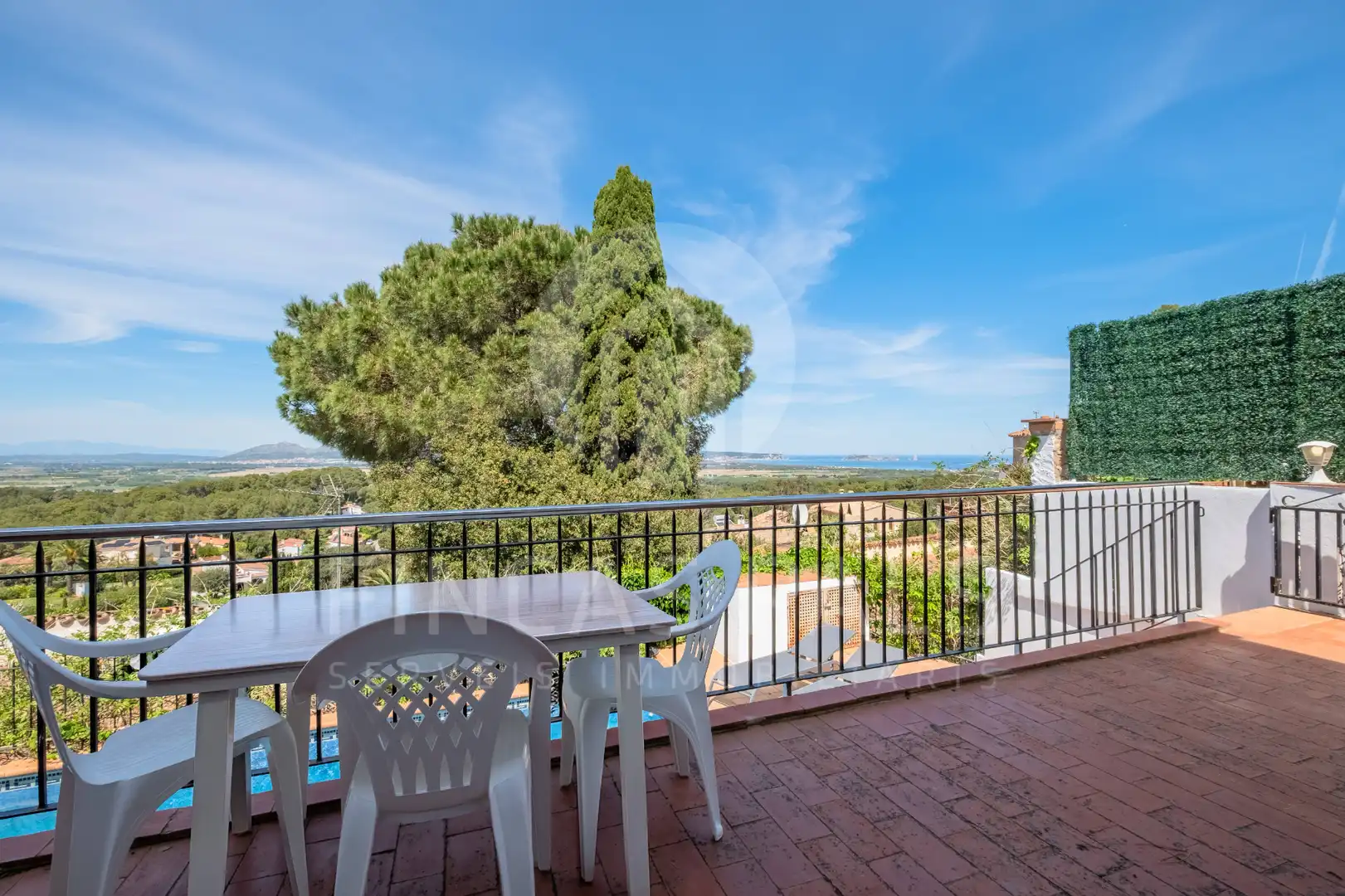 Terraza de Casa adosada en venta en Pals con Aire acondicionado, Calefacción y Jardín privado