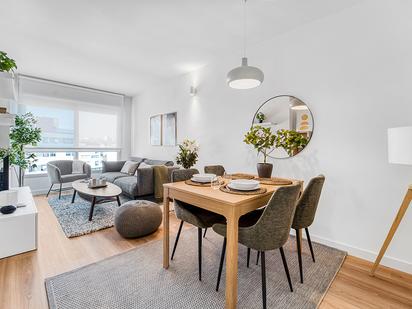 Living room of Apartment to rent in  Madrid Capital  with Air Conditioner, Heating and Parquet flooring