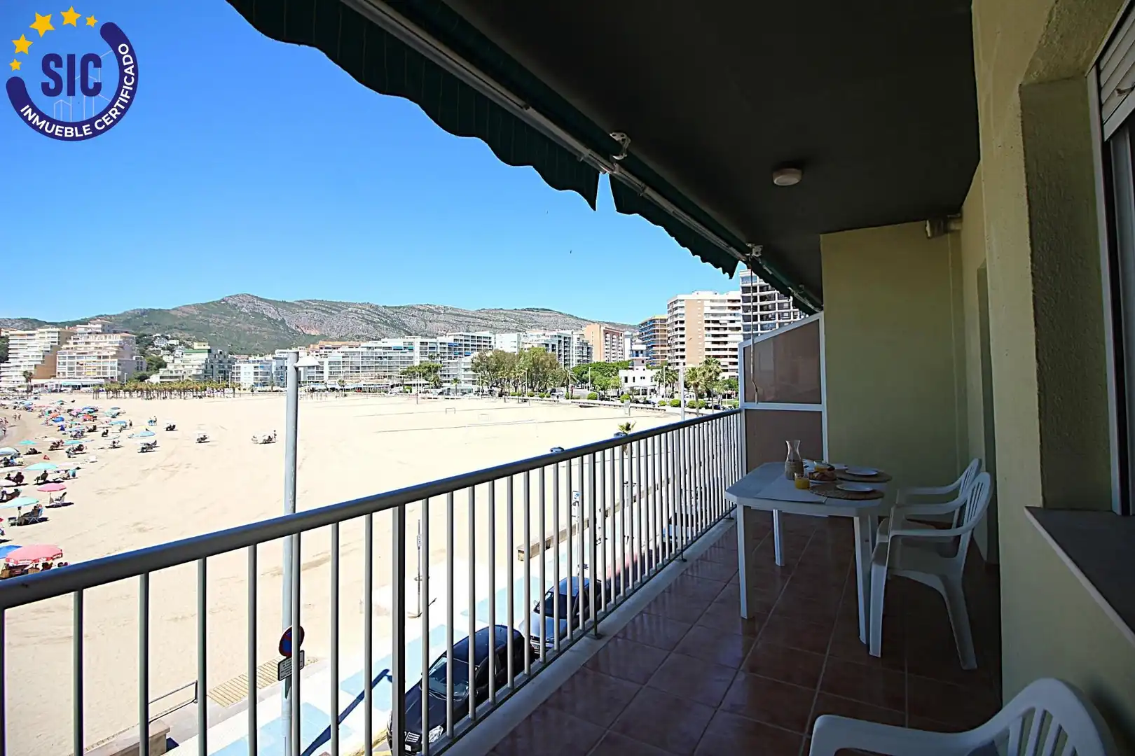 Dormitori de Apartament en venda en Oropesa del Mar / Orpesa amb Aire condicionat, Terrassa i Moblat