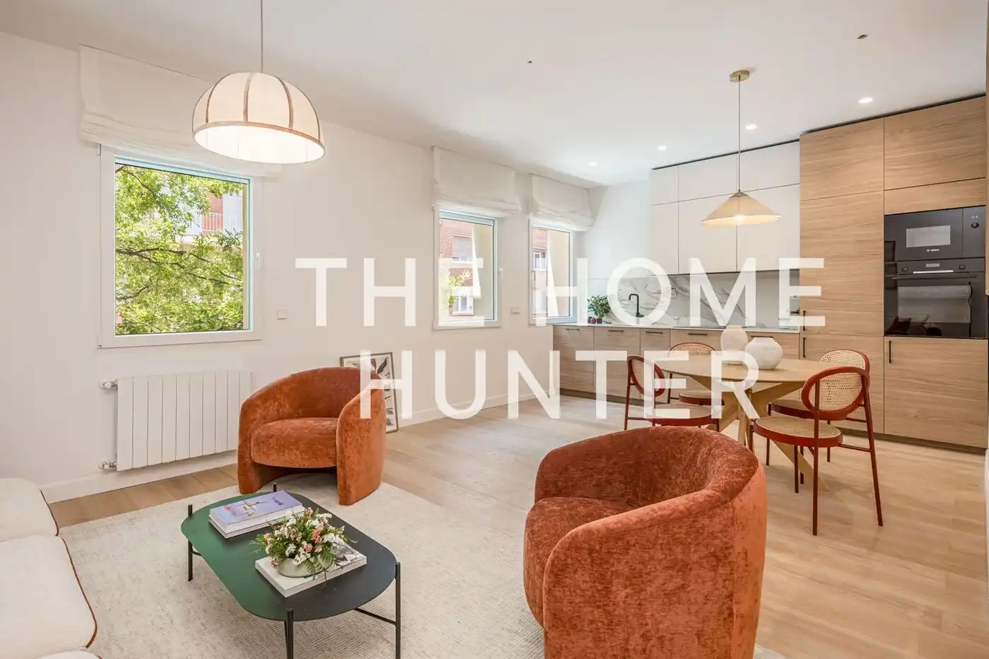 Living room of Flat for sale in Madrid  with Air Conditioner, Heating and Furnished