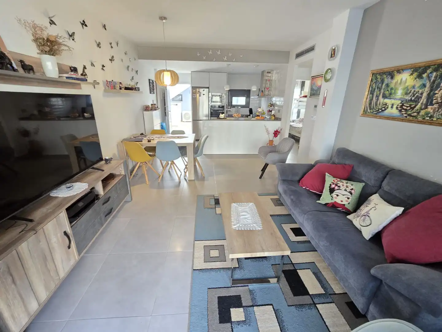 Sala de estar de Casa o chalet en venta en Pilar de la Horadada con Aire acondicionado, Calefacción y Terraza
