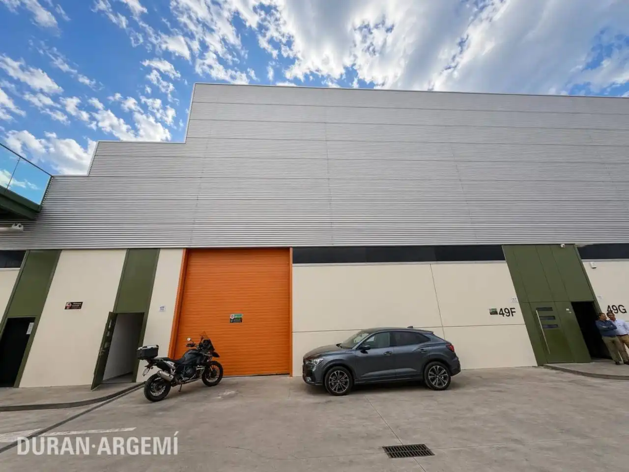 Exterior view of Industrial buildings for rent in Terrassa