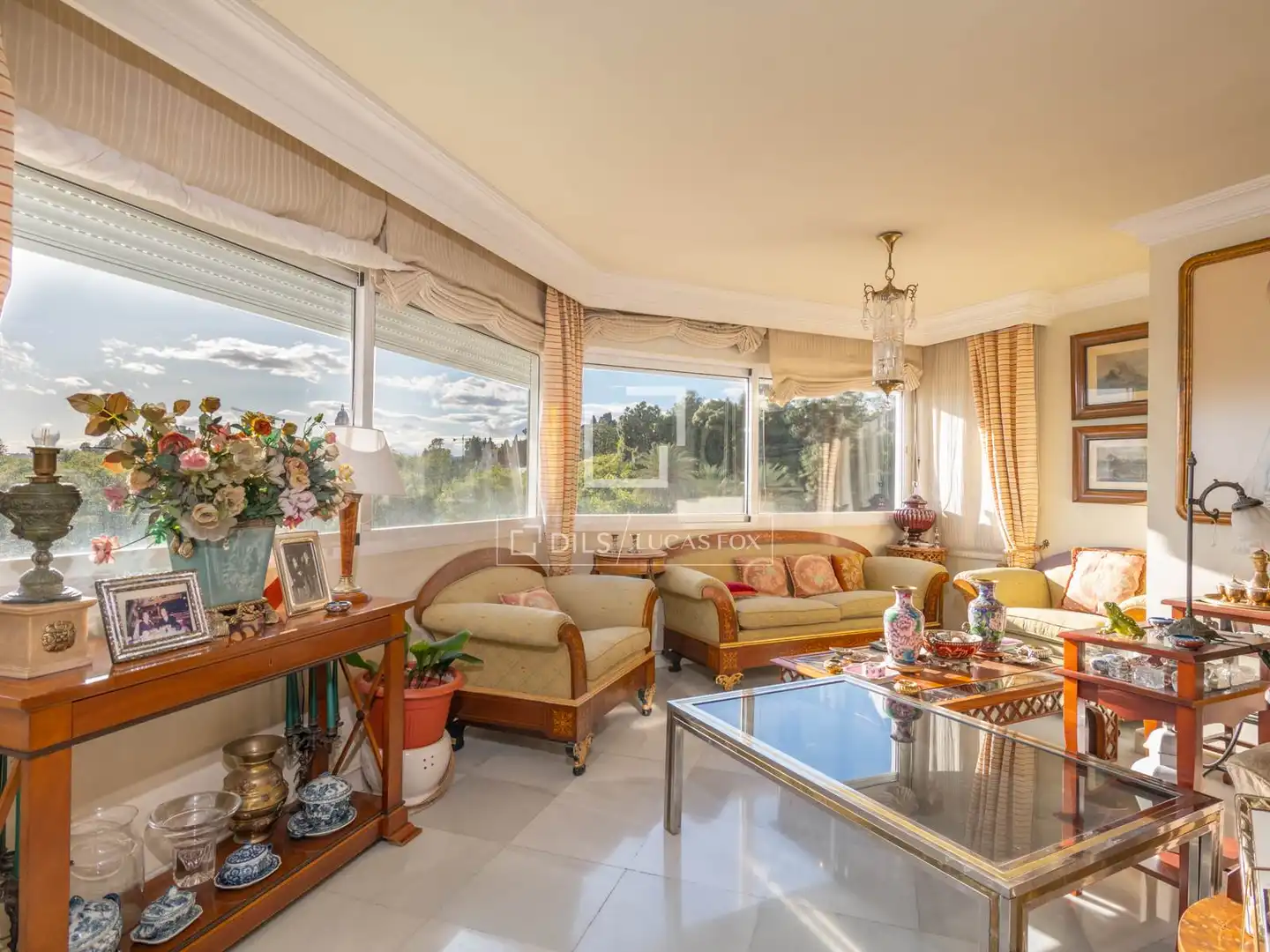 Sala de estar de Piso en venta en Málaga con Aire acondicionado, Parquet y Terraza