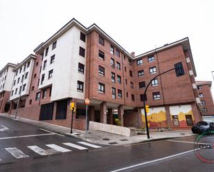 Exterior view of Flat for sale in Gijón   with Heating, Private garden and Parquet flooring