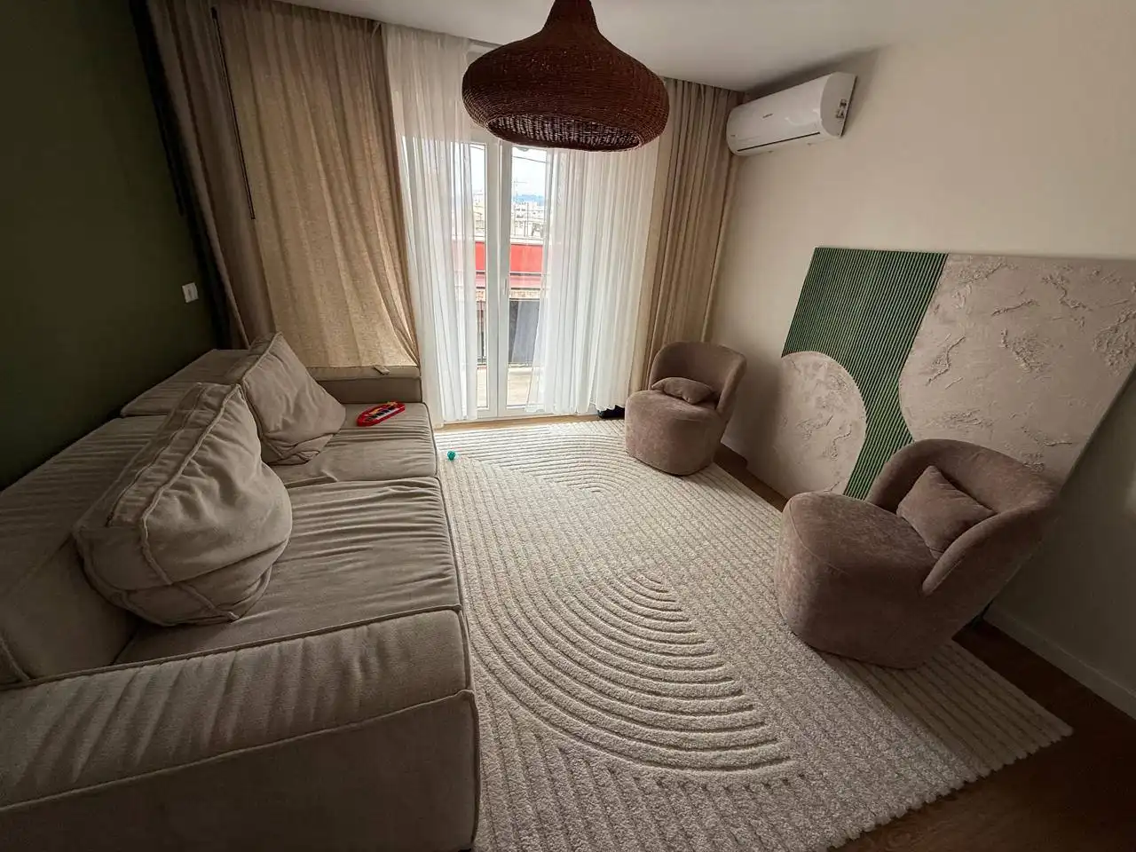 Sala de estar de Piso en venta en Gandia con Aire acondicionado, Amueblado y TV