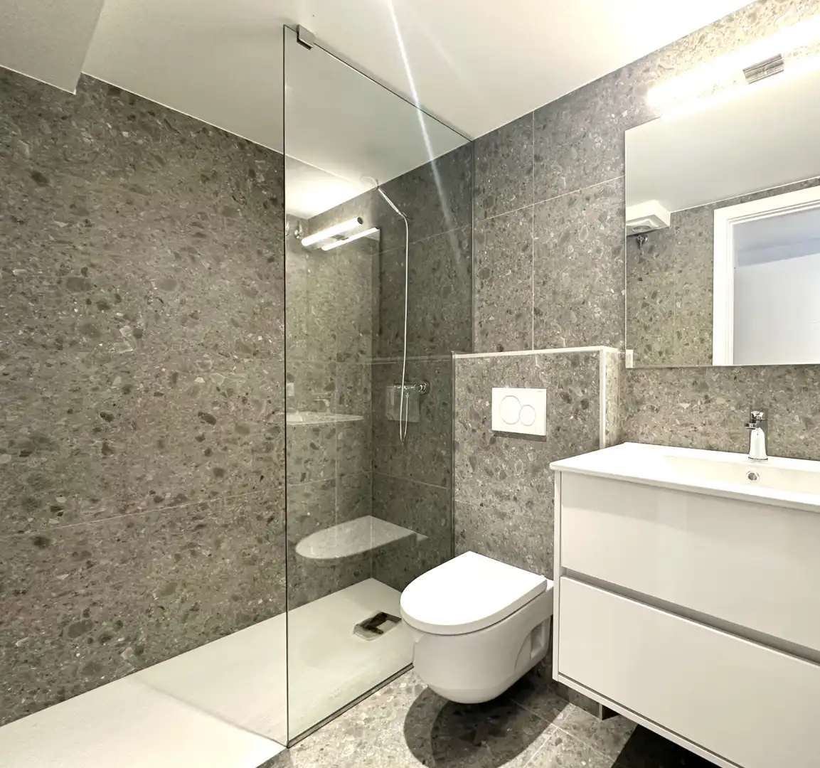Badezimmer von Maisonette zum Verkauf in Cadaqués mit Klimaanlage