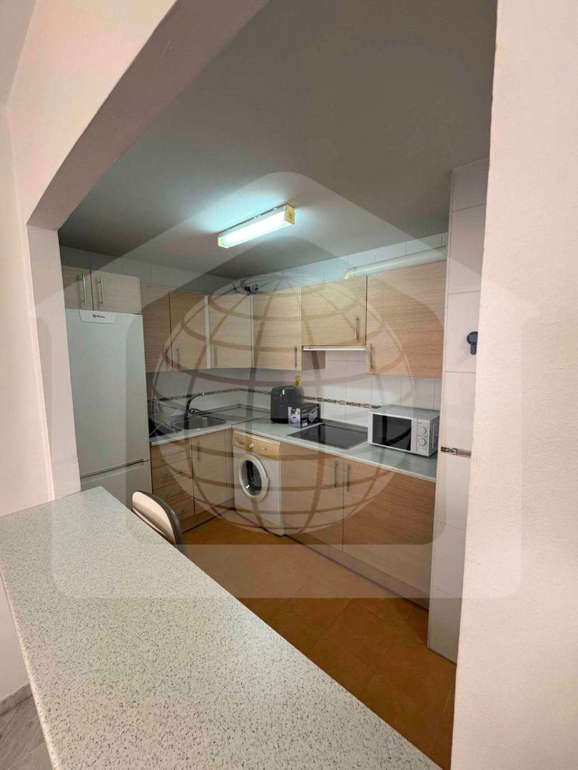 Cuina de Pis de lloguer en Málaga Capital amb Moblat