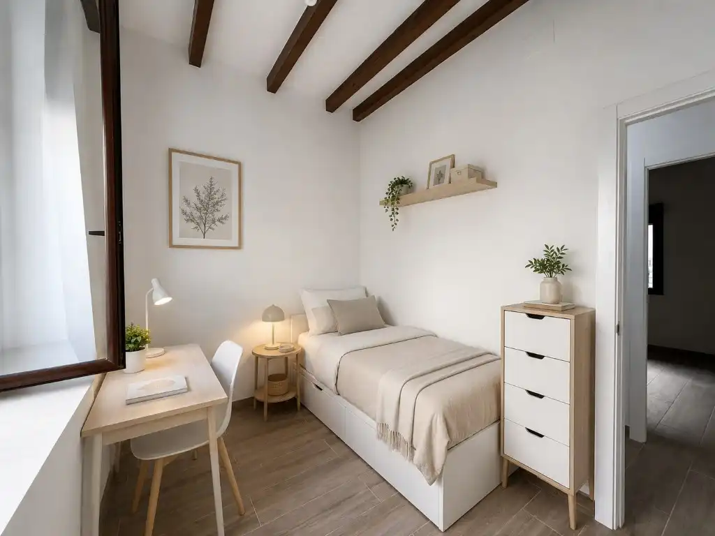 Bedroom of Flat for rent in Córdoba  with Furnished