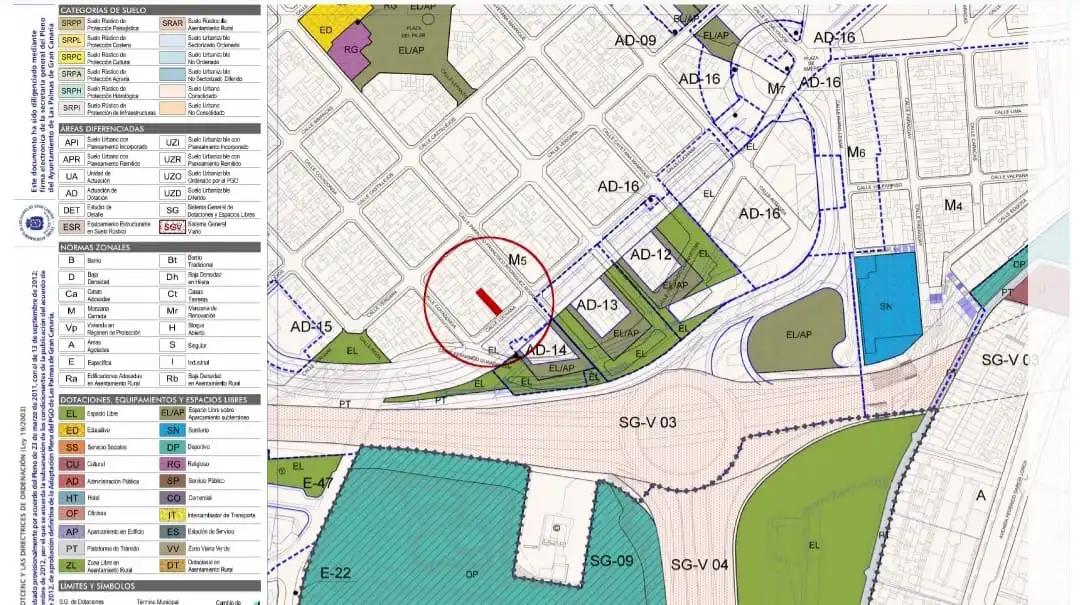 Residencial en venta en Calle Luchana, 11, Guanarteme