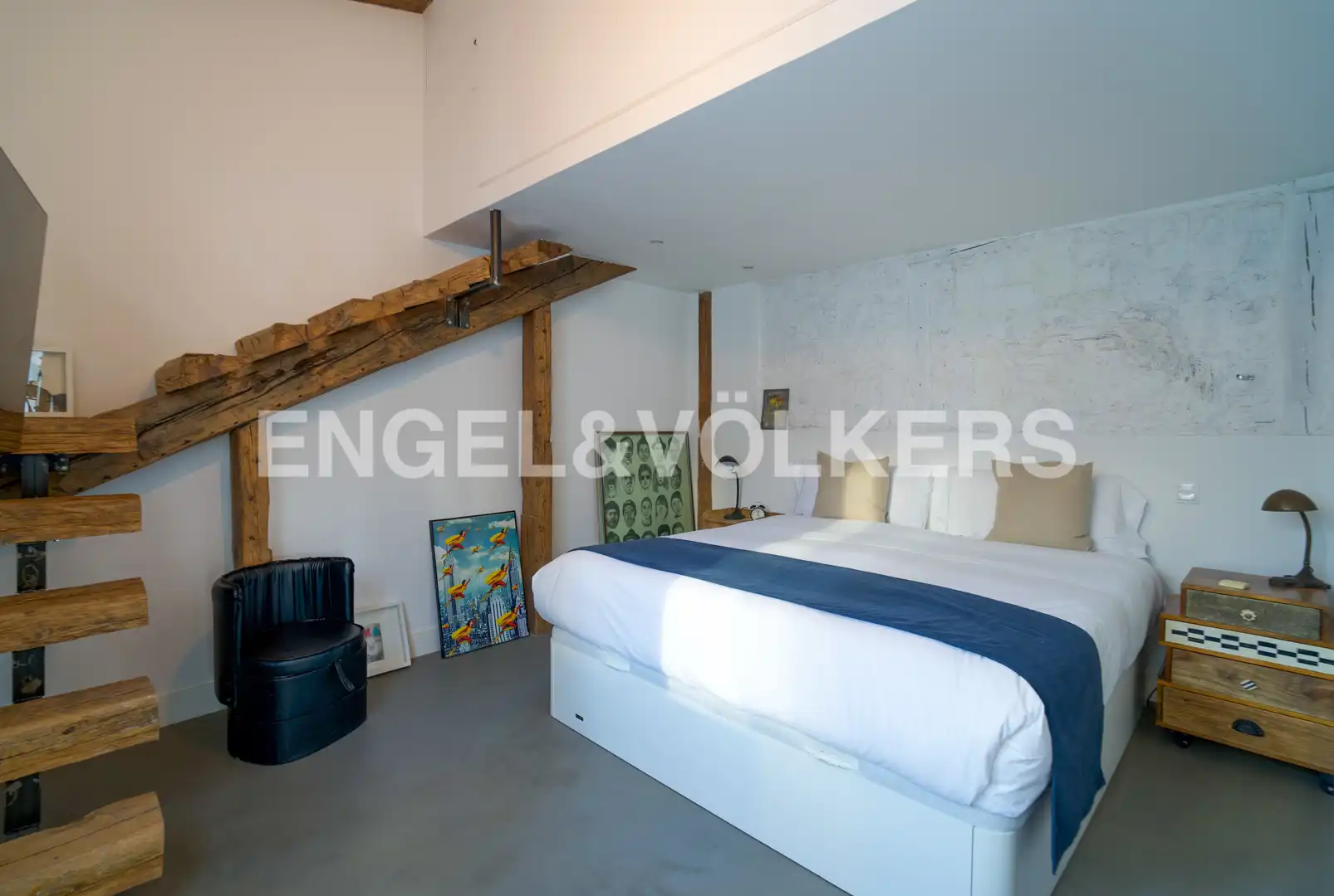Habitación de Ático de alquiler en Madrid con Aire acondicionado, Calefacción y Terraza