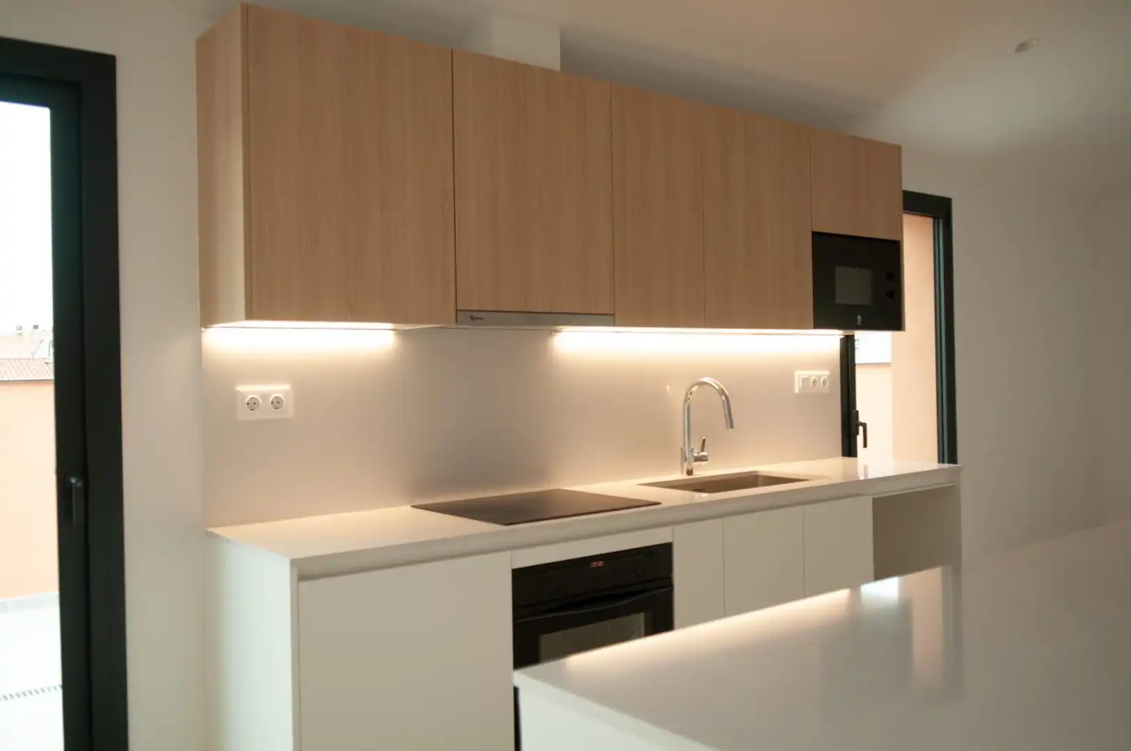 Cocina de Ático en venta en Sabadell con Aire acondicionado, Terraza y Alarma