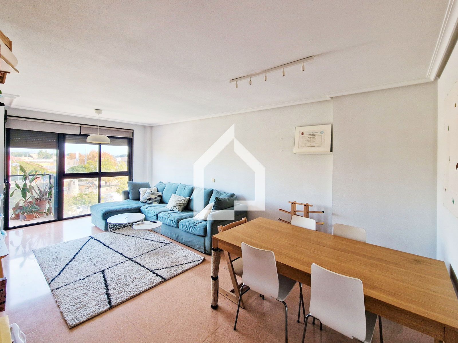 Living room of Flat for sale in San Vicente del Raspeig / Sant Vicent del Raspeig  with Air Conditioner, Terrace and Storage room