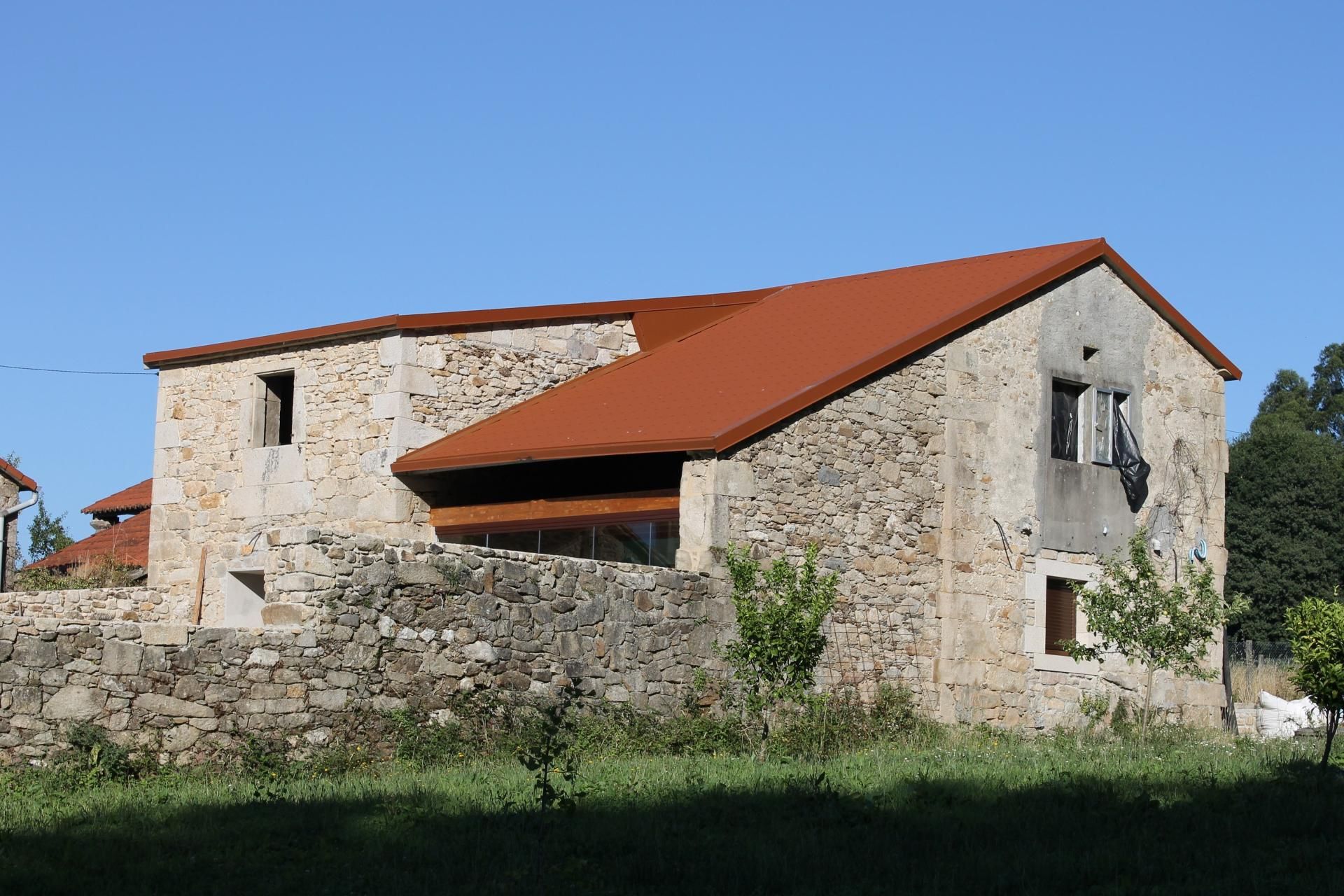 Vista exterior de Finca rústica en venda en A Estrada 