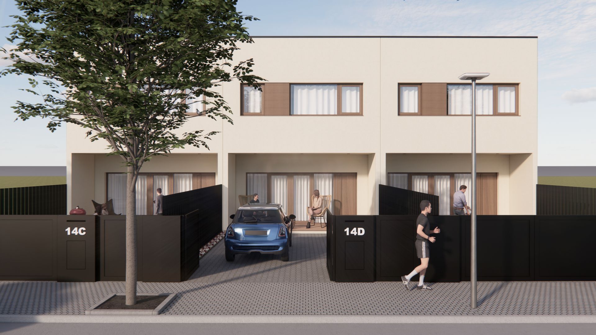 Vista exterior de Casa adosada en venda en Tordera amb Aire condicionat, Calefacció i Jardí privat