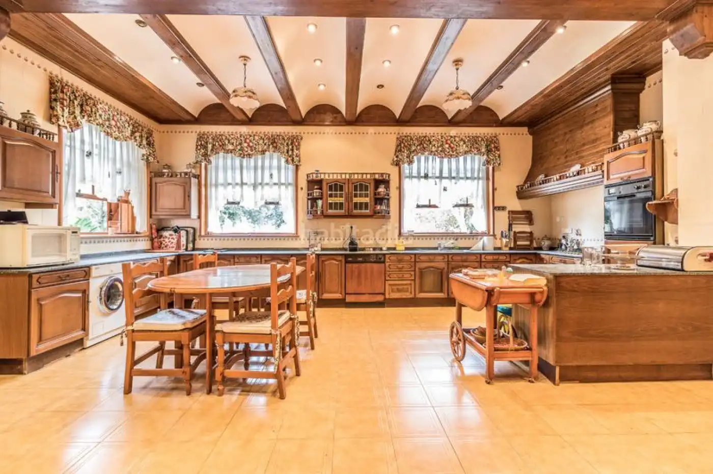 Cocina de Casa o chalet en venta en El Genovés con Aire acondicionado, Jardín privado y Terraza