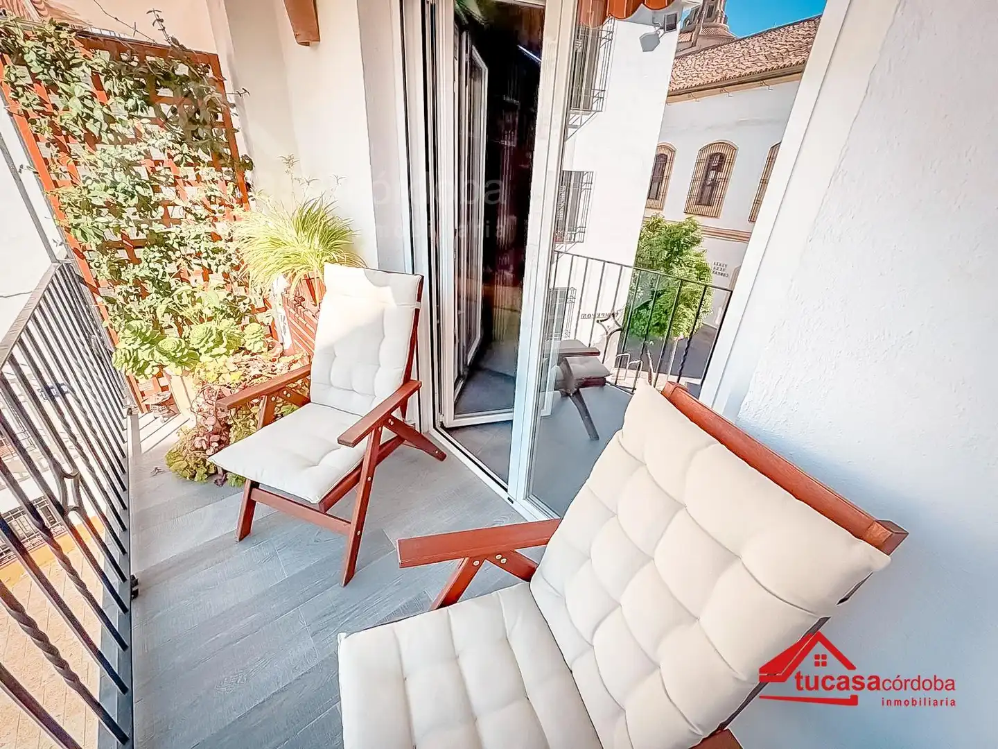 Balcony of Flat for sale in Córdoba  with Air Conditioner and Terrace