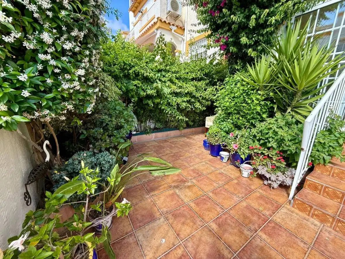 Garten von Wohnungen zum Verkauf in Santa Pola mit Heizung, Terrasse und Schwimmbad