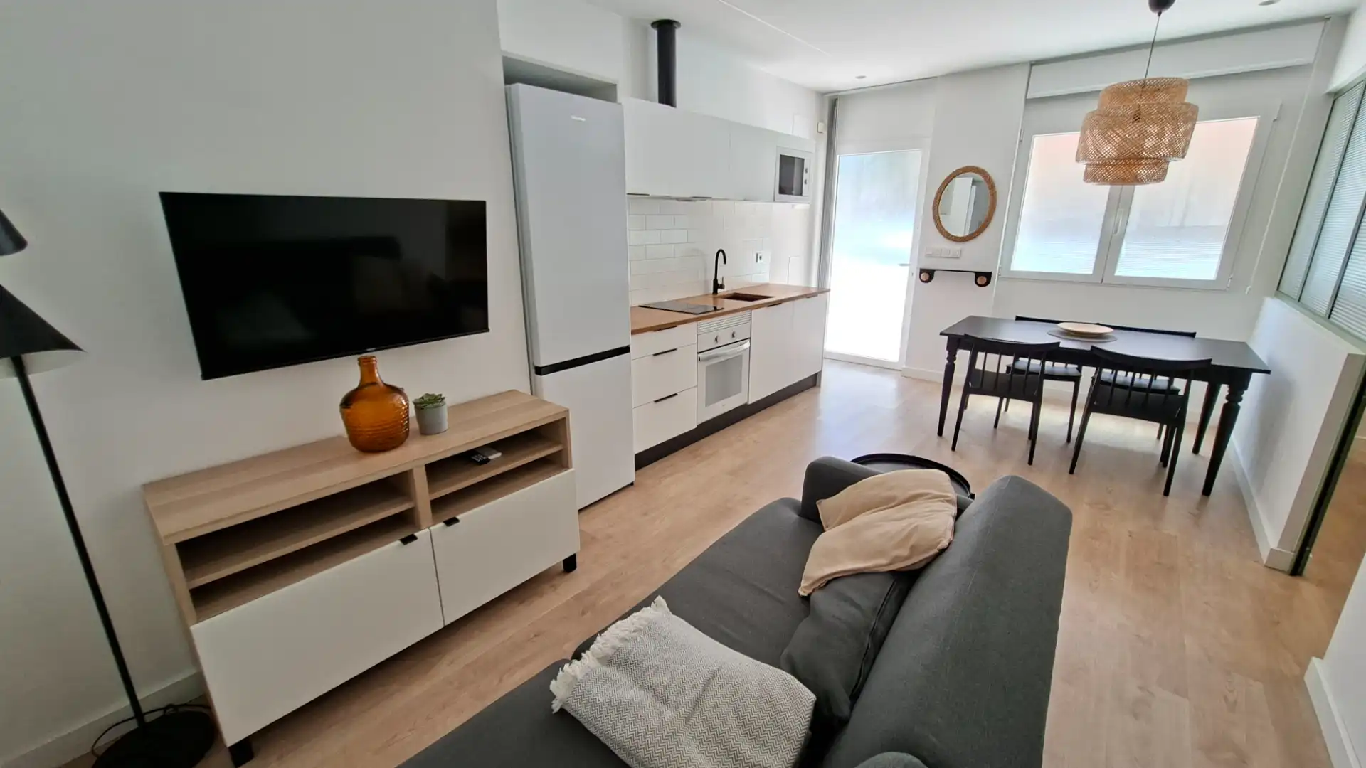 Sala de estar de Apartamento de alquiler en San Vicente del Raspeig / Sant Vicent del Raspeig con Aire acondicionado y Amueblado