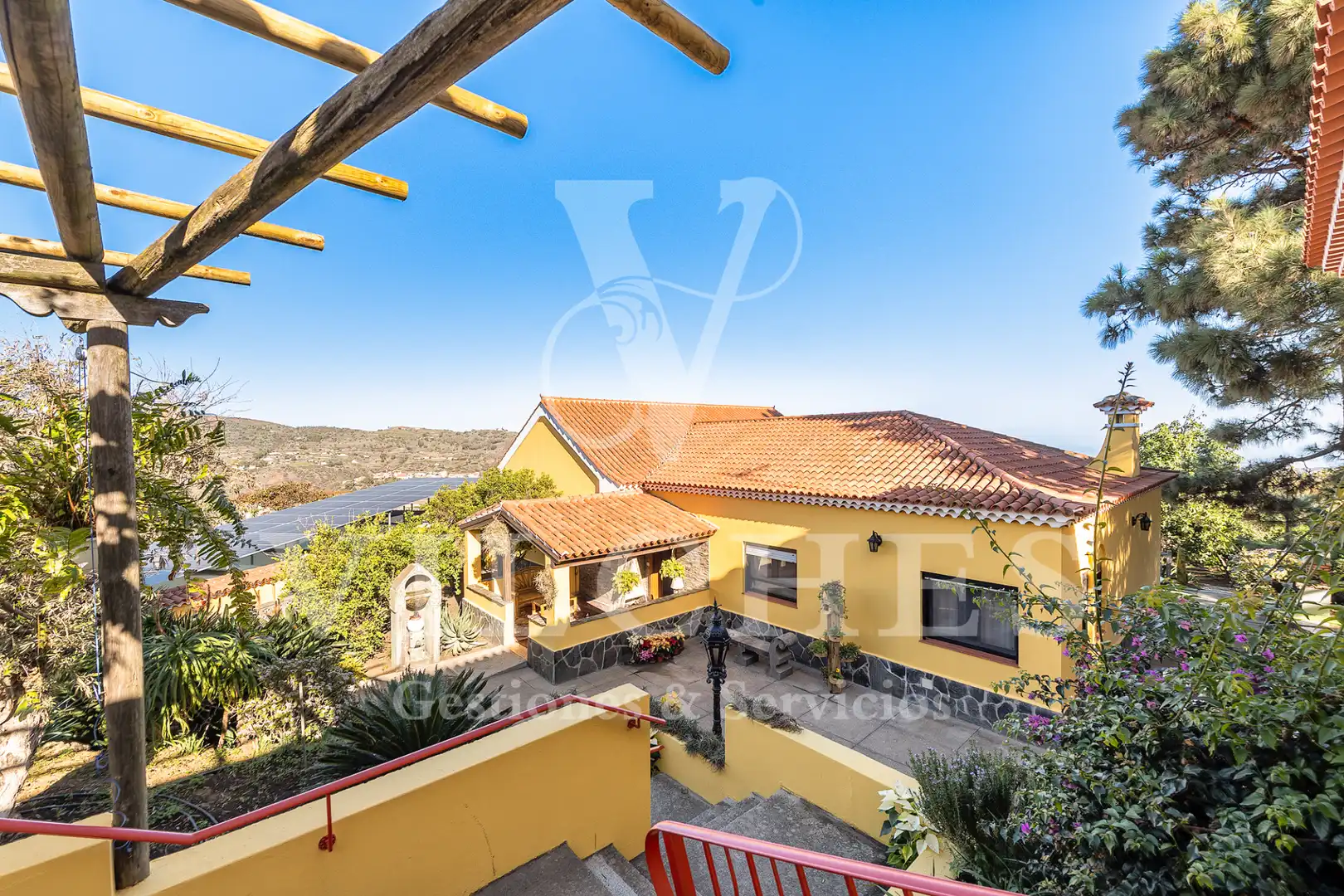 Terrassa de Casa o xalet en venda en Santa Brígida amb Jardí privat, Terrassa i Traster