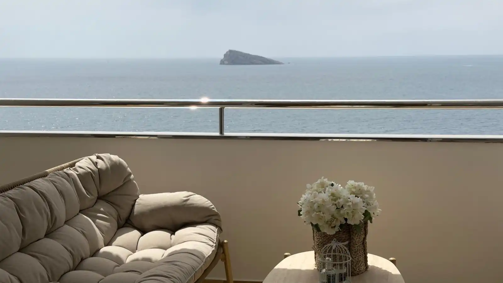 Terrasse von Wohnung zum Verkauf in Benidorm mit Klimaanlage, Heizung und Terrasse