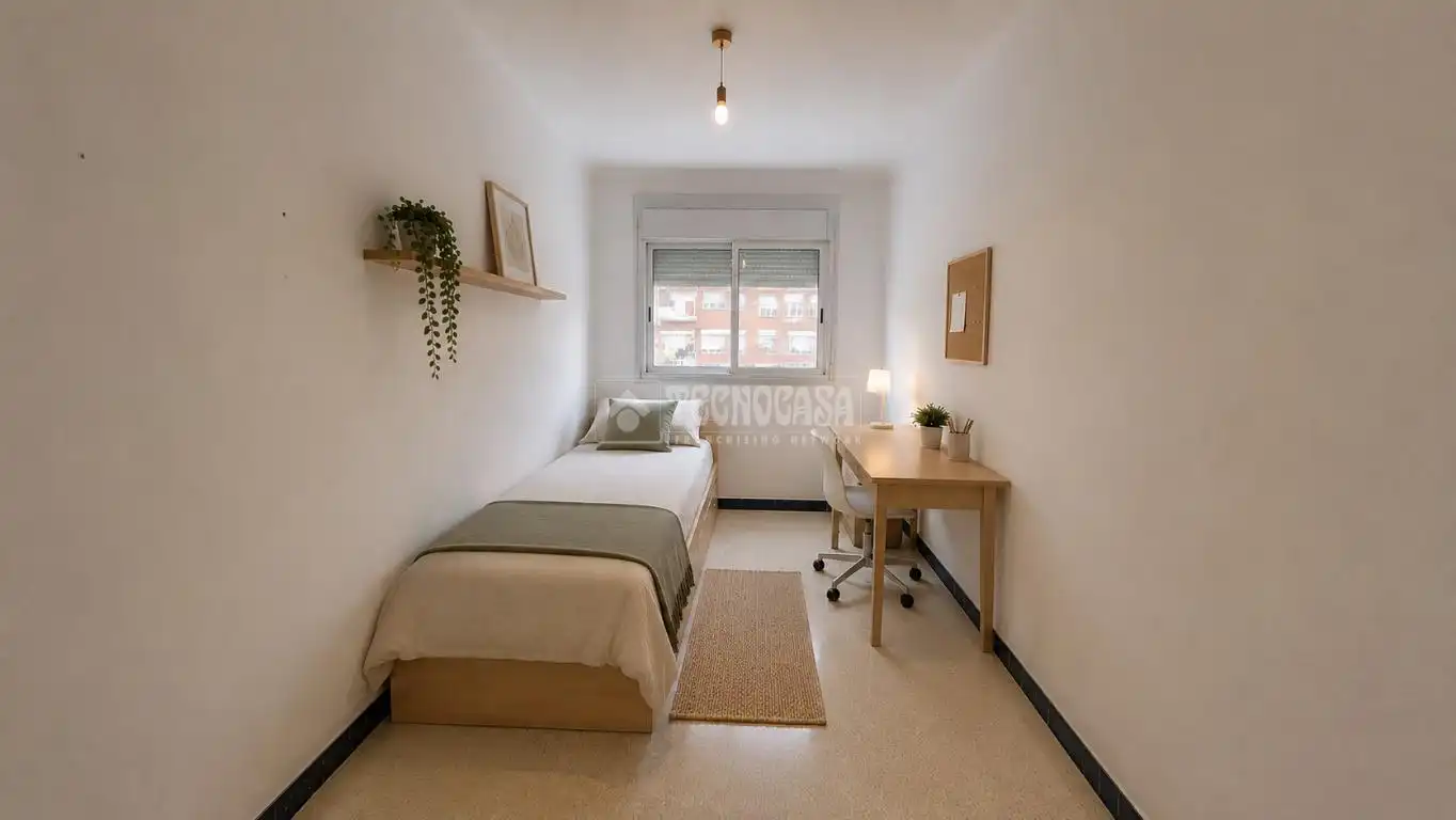 Bedroom of Flat for sale in Sabadell  with Heating and Parquet flooring