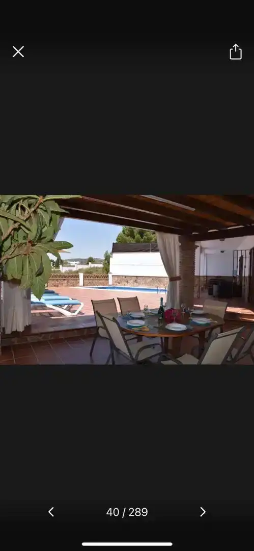 Terrasse von Wohnung zur Miete in Frigiliana