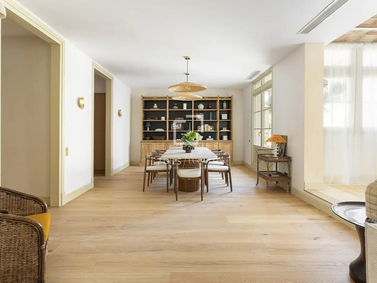 Dining room of Flat for sale in Barcelona  with Air Conditioner, Heating and Parquet flooring
