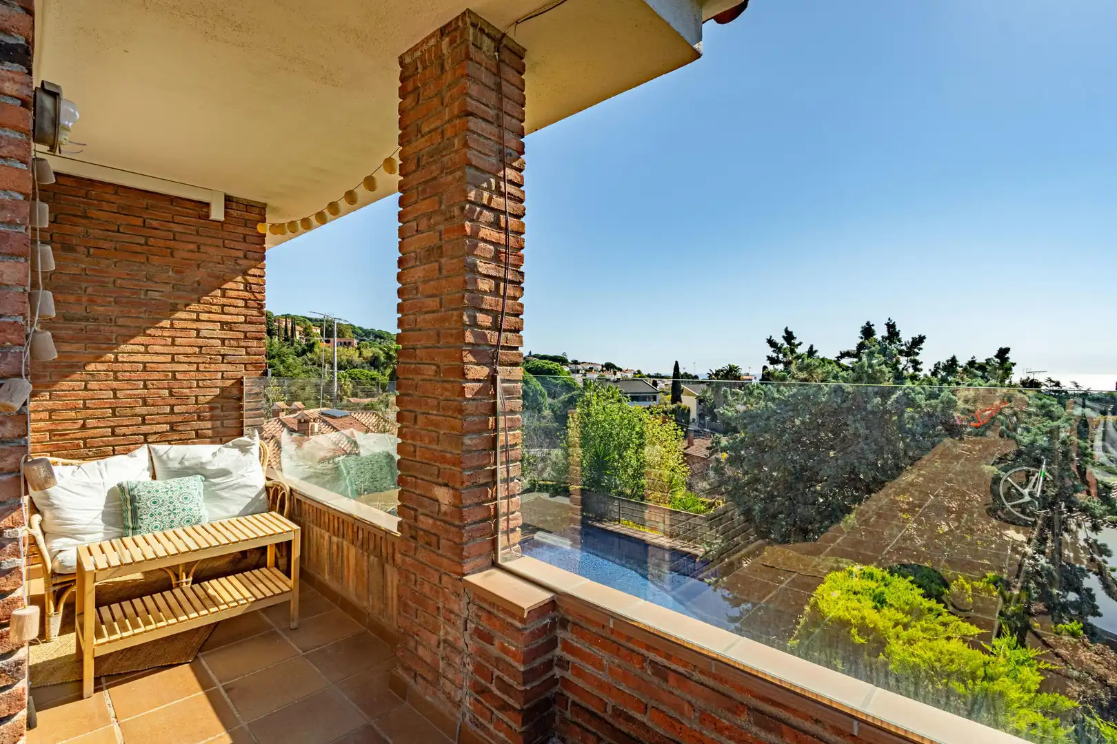 Terrasse von Haus oder Chalet zur Miete in Sant Vicenç de Montalt mit Heizung und Terrasse