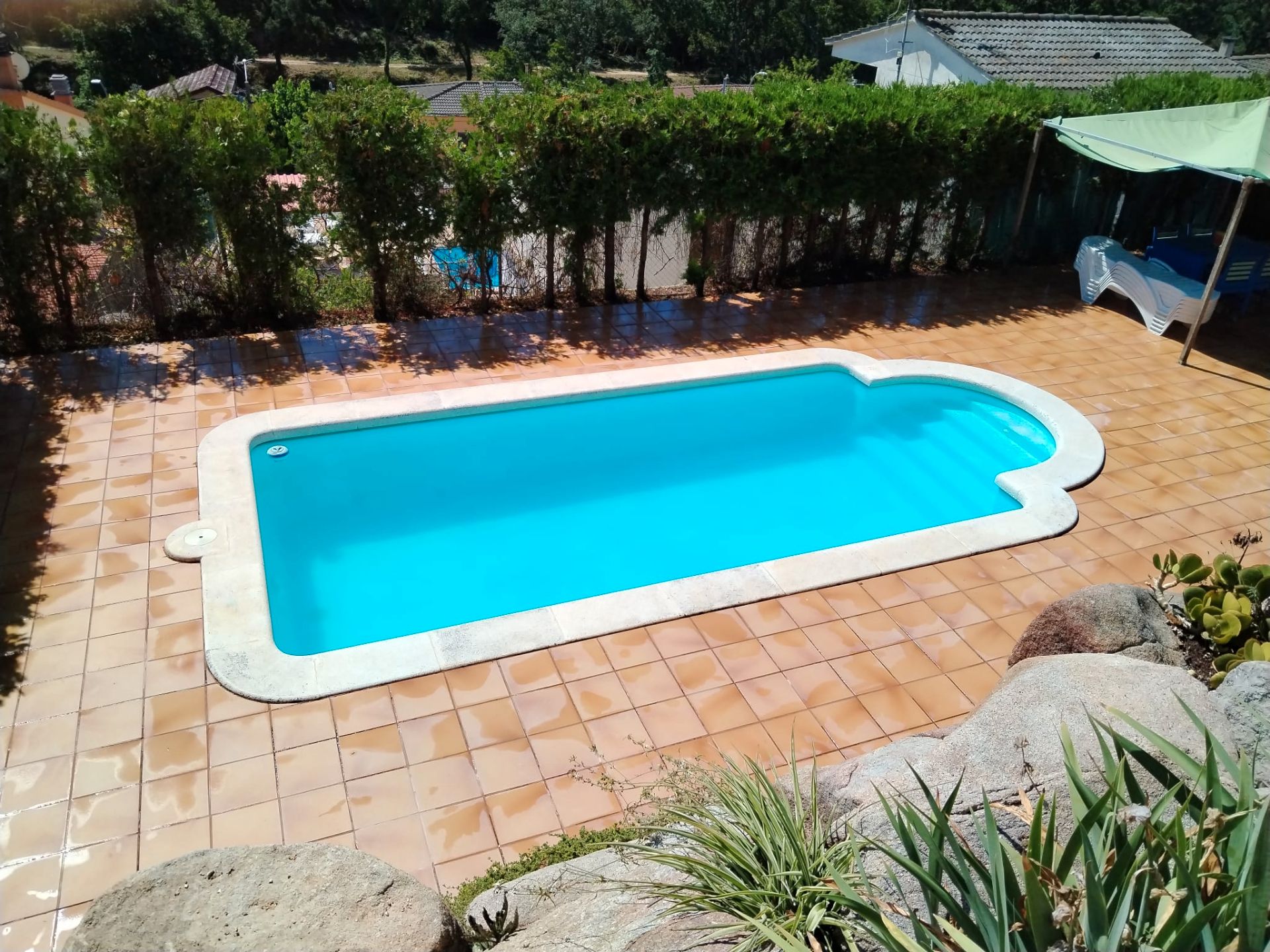 Swimming pool of House or chalet for sale in Tordera  with Air Conditioner, Heating and Private garden