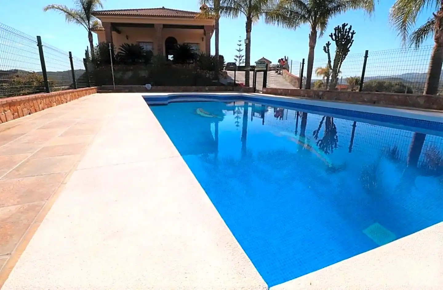 Piscina de Casa o chalet de alquiler en Mijas con Aire acondicionado, Jardín privado y Terraza